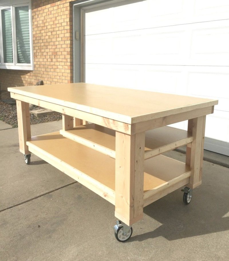 Woodworking workbench