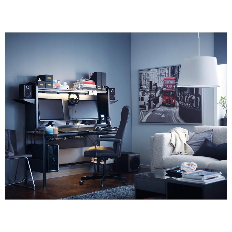 Компьютерный стол ikea fredde