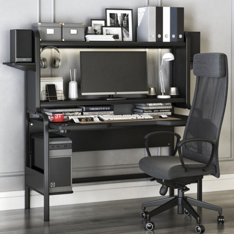 Компьютерный стол ikea fredde