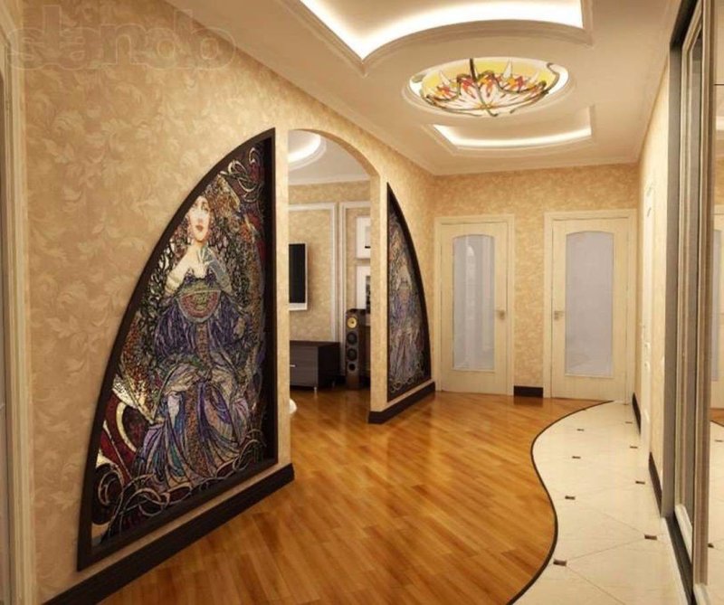 Красивый коридор в квартире