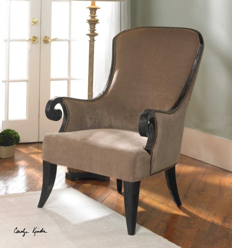 Кресло wingback chair