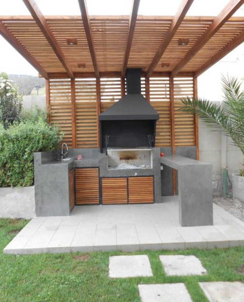 Outdoor kitchen design