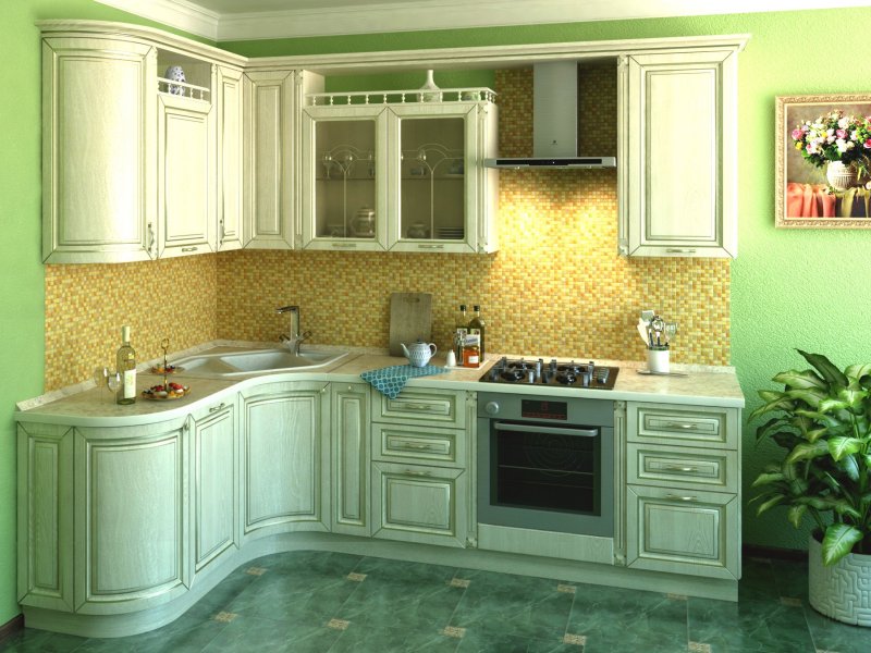 Кухонный гарнитур классика