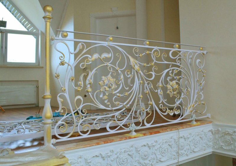 Кованые перила ангелины прудниковой