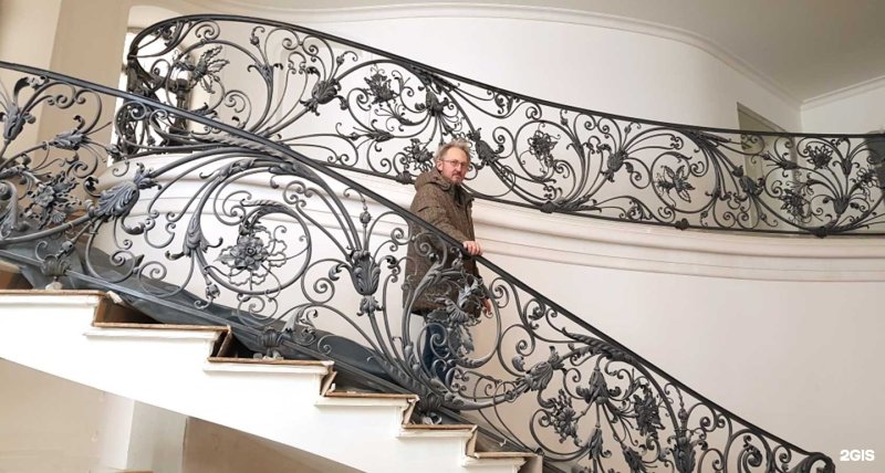 Перилла лестницы арт деко