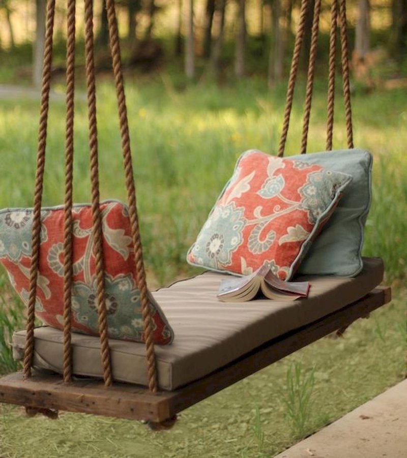 Диван качели wooden swing