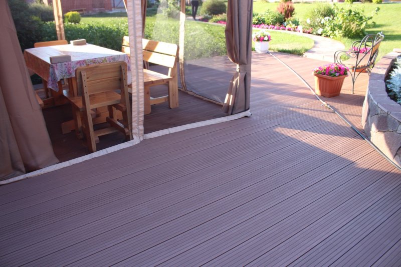 Террасная доска дпк terradeck