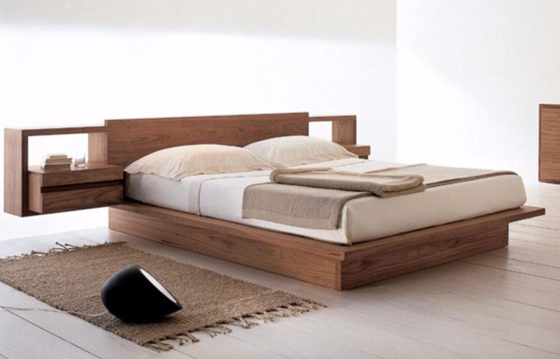 Design wood кровать модерн