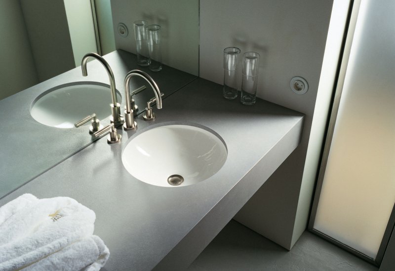 Duravit раковина встраиваемая снизу