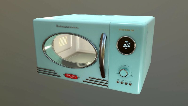 Микроволновая печь ретро