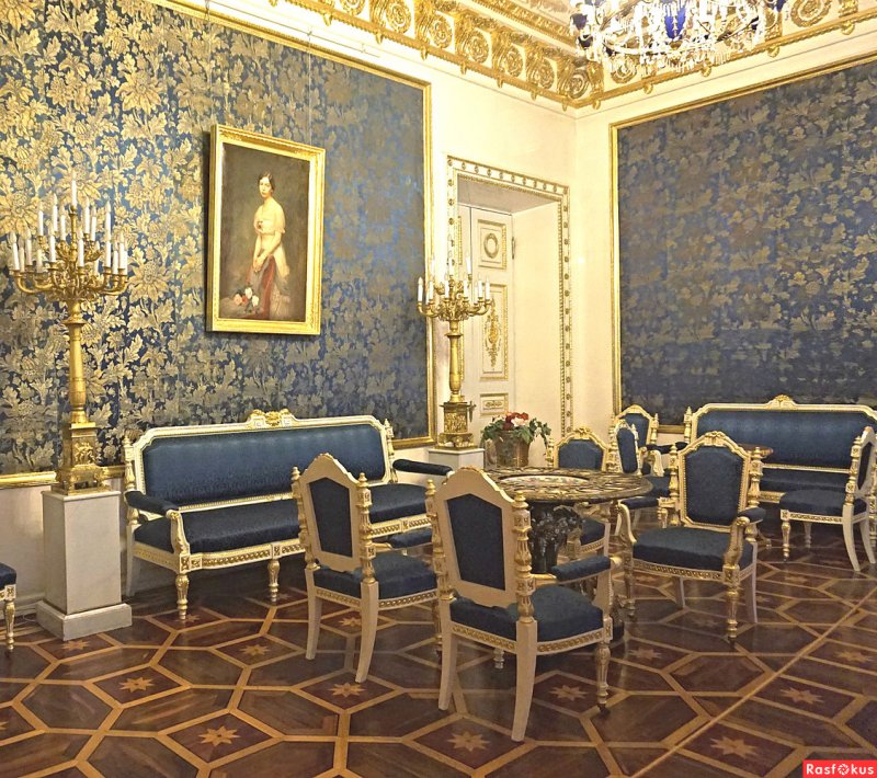Юсуповский дворец синяя гостиная