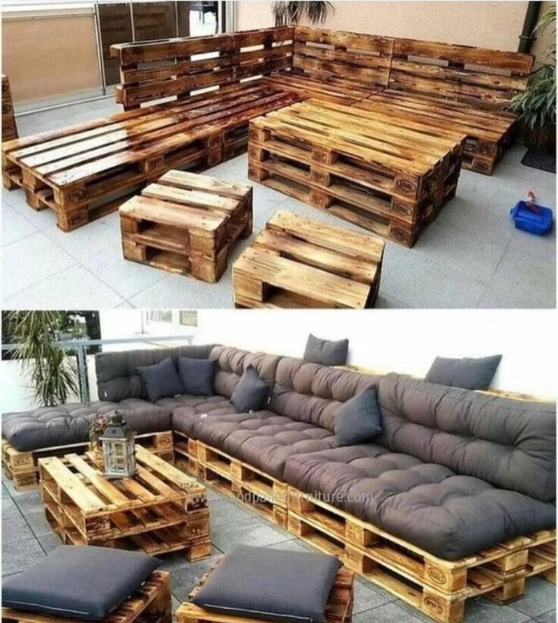 Мебель из поддона