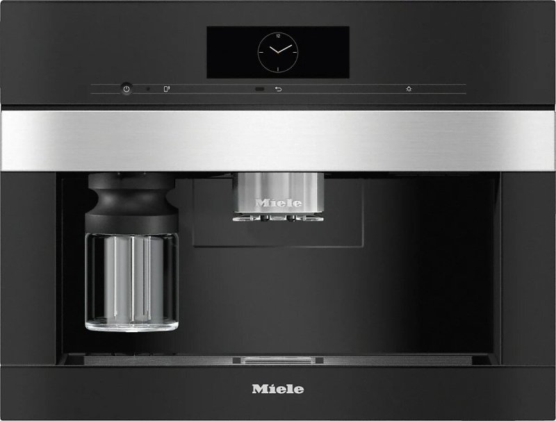 Встраиваемая кофемашина miele cva 7440 obsw
