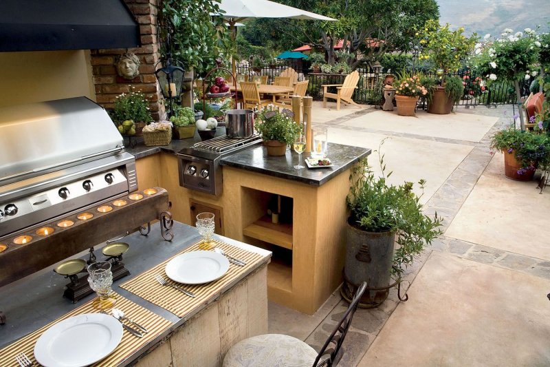 Уличная кухня veranda