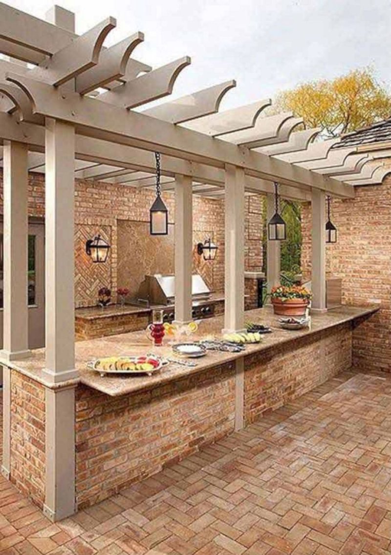 Outdoor kitchen design