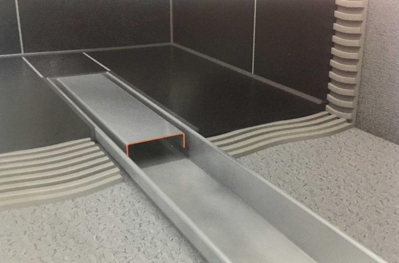 Linear shower drain