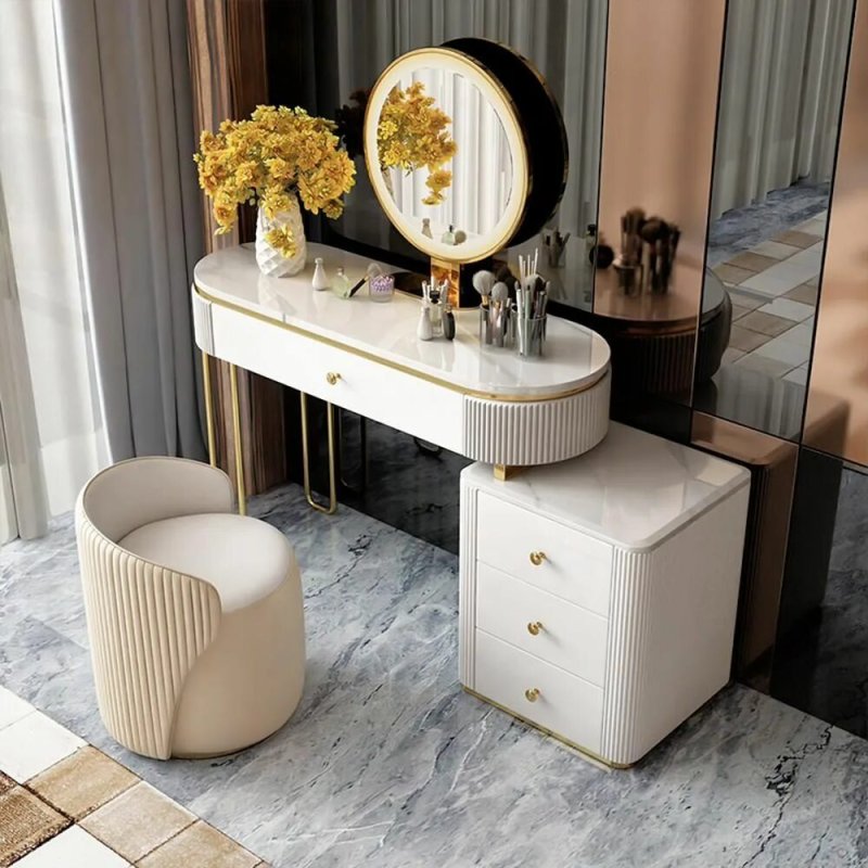 Homary oboval modern makeup vanity table