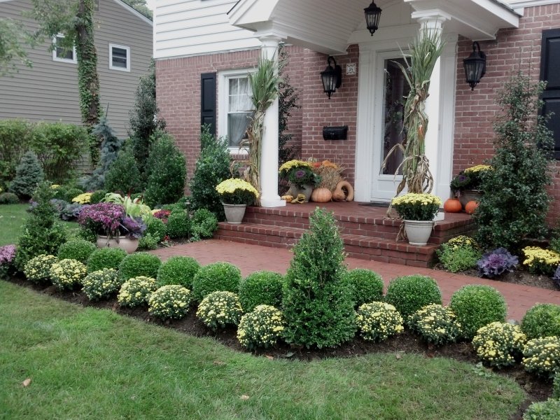 Front yard landscaping