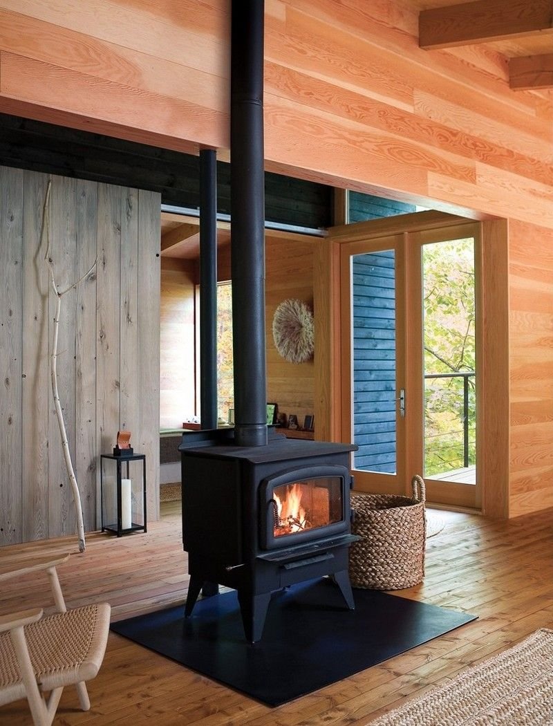 Дровяная печь-камин fireplace hordo