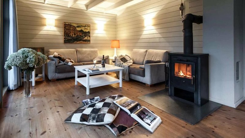 Дровяная печь-камин fireplace hordo