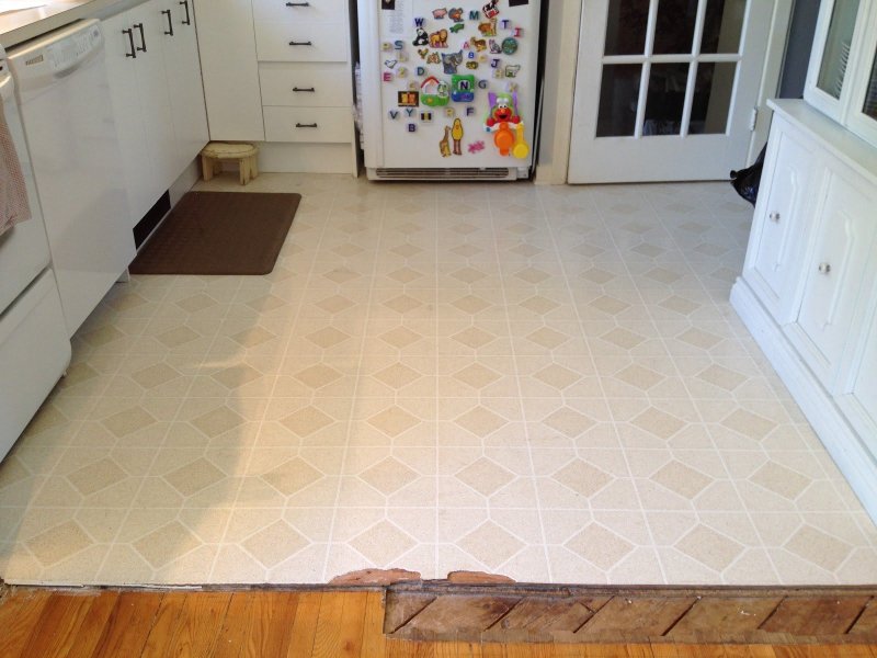 Линолеум floor tiles