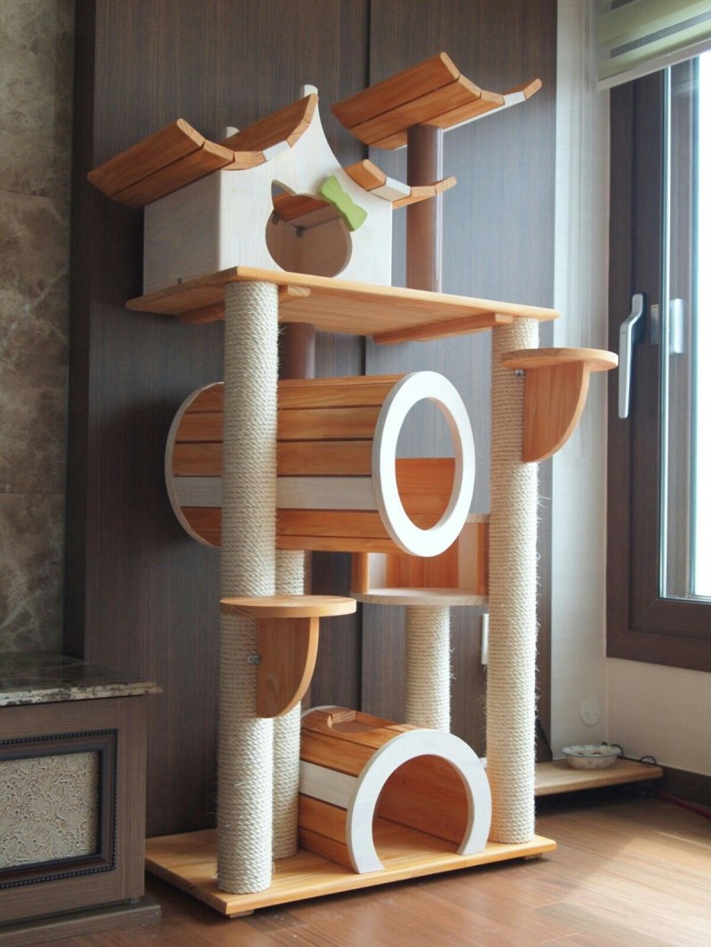 Кошкин дом комплексы для кошек