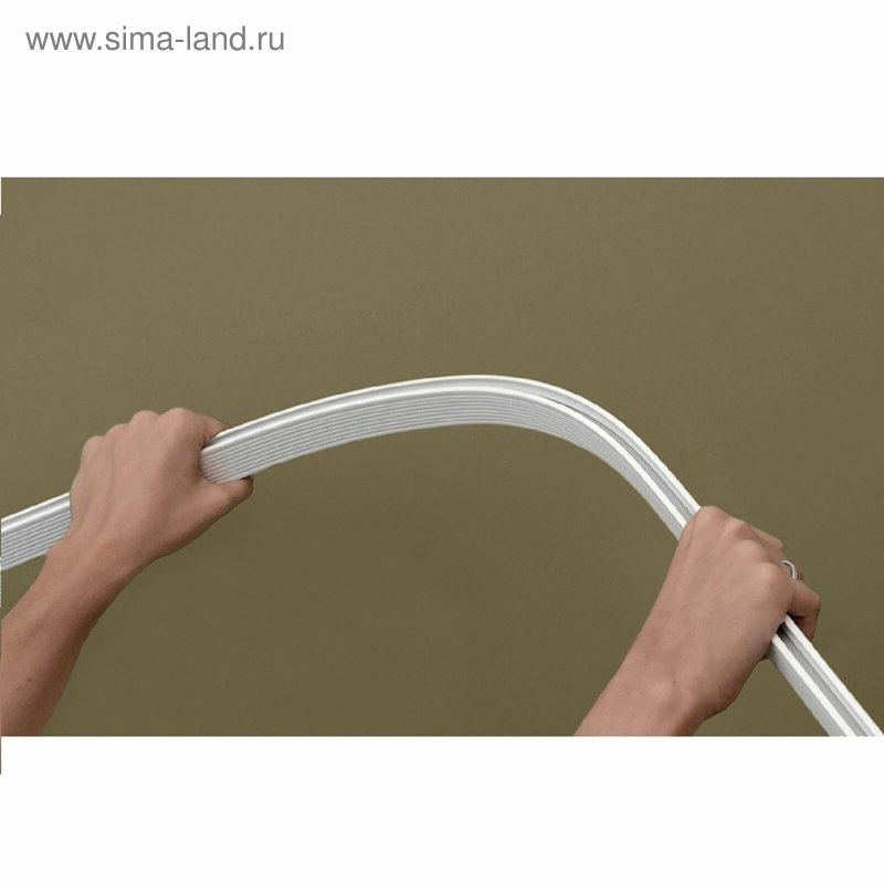 Гибкий карниз для ванной