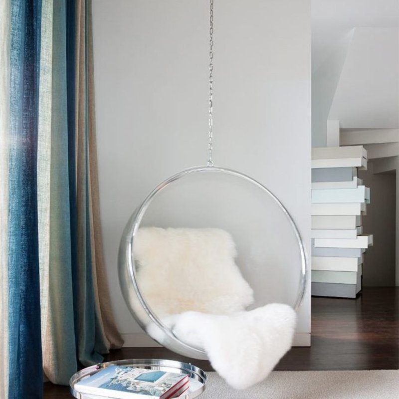 Кресло подвесное bubble chair