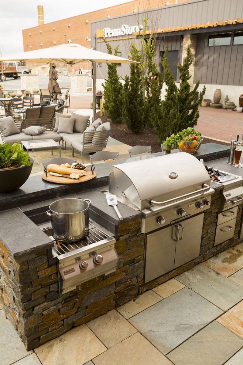 Outdoor kitchen design