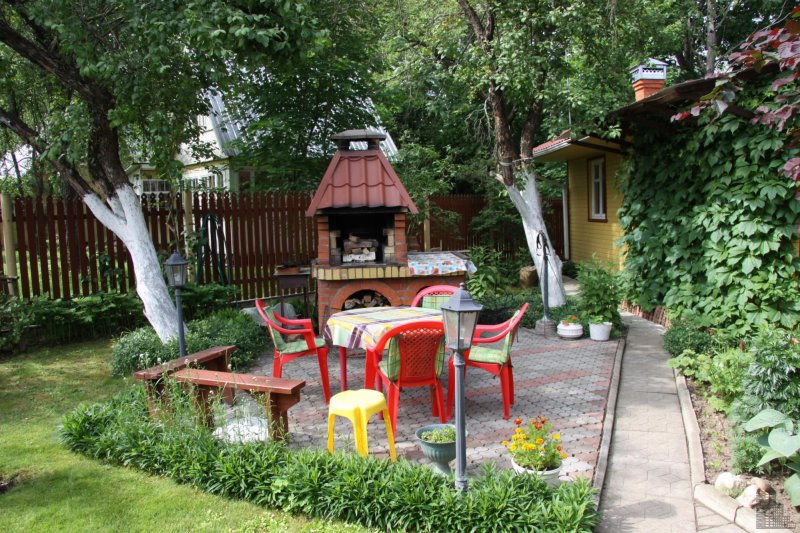 Зона барбекю