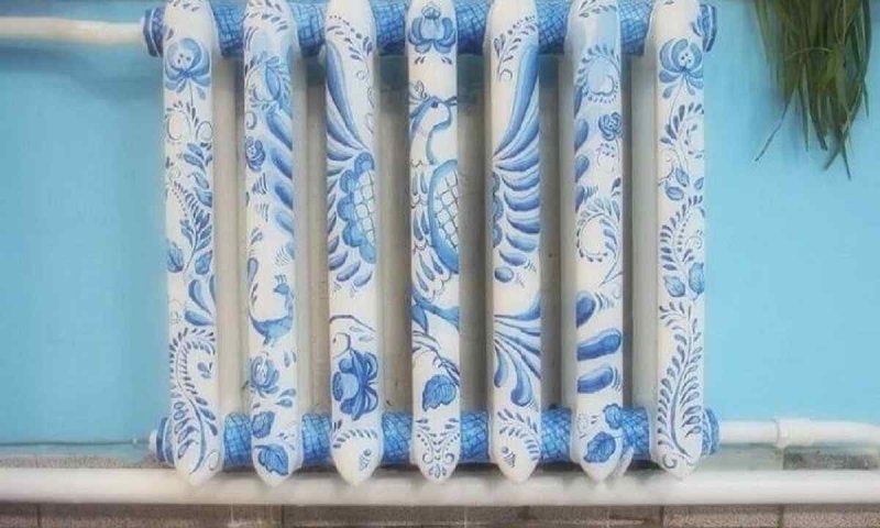 Декор старой батареи