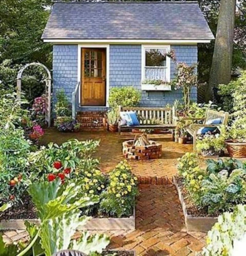 Садовый домик shed garden