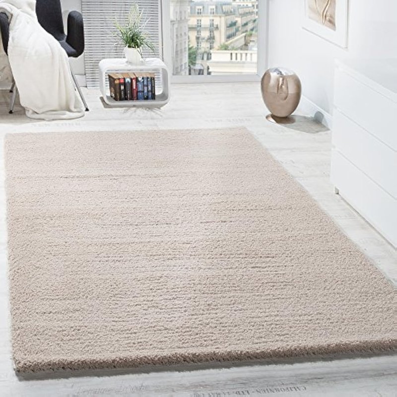 Ковёр luxury shaggy white