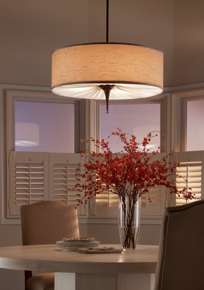 Люстра rh twotier round shade linen