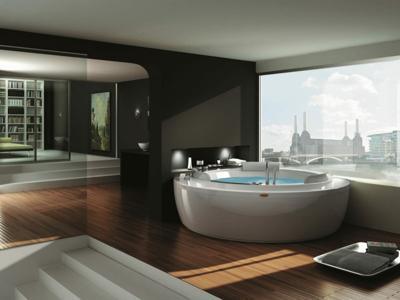 Ванна гидромассажная jacuzzi nova corner