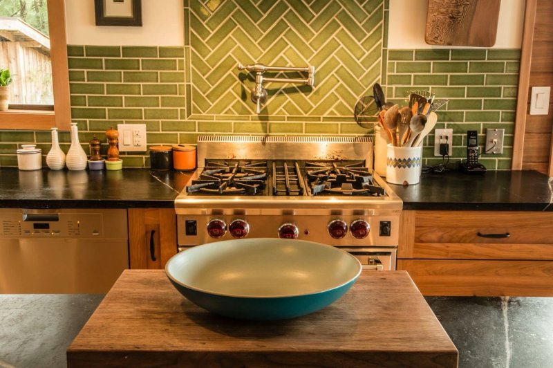 Плитка backsplash арабеск