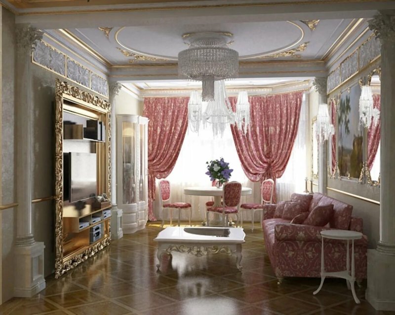 Интерьер ампир