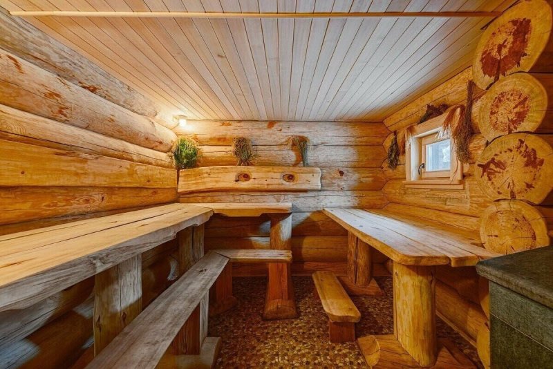 Баня в русском стиле