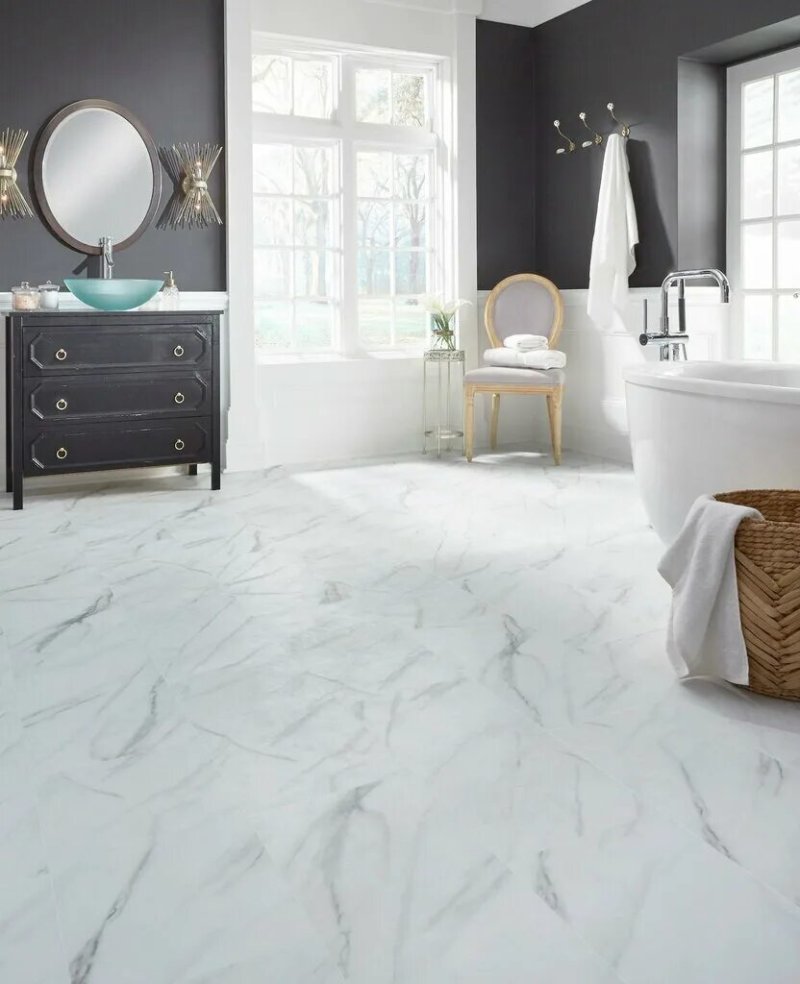 Плитка пвх quickstep итальянский мрамор ambient glue amgp