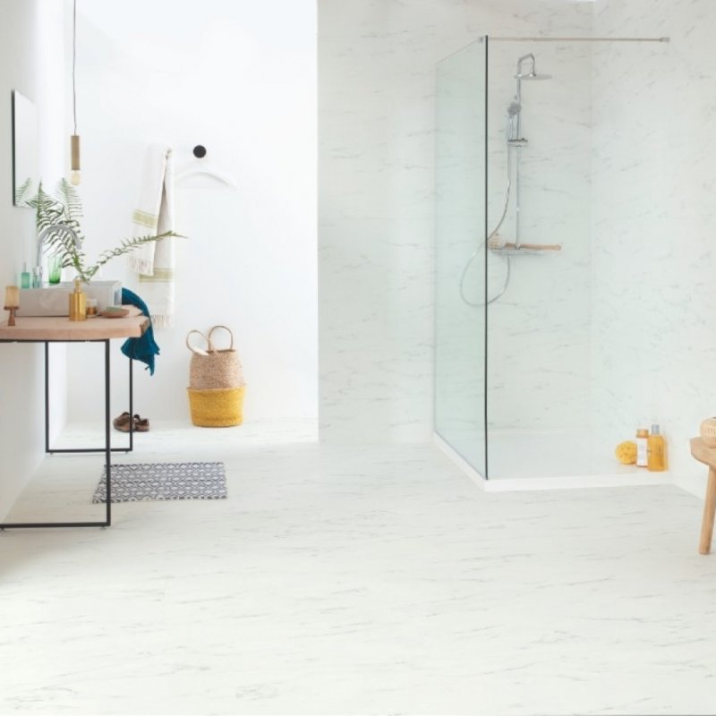 Плитка пвх quickstep итальянский мрамор ambient glue amgp