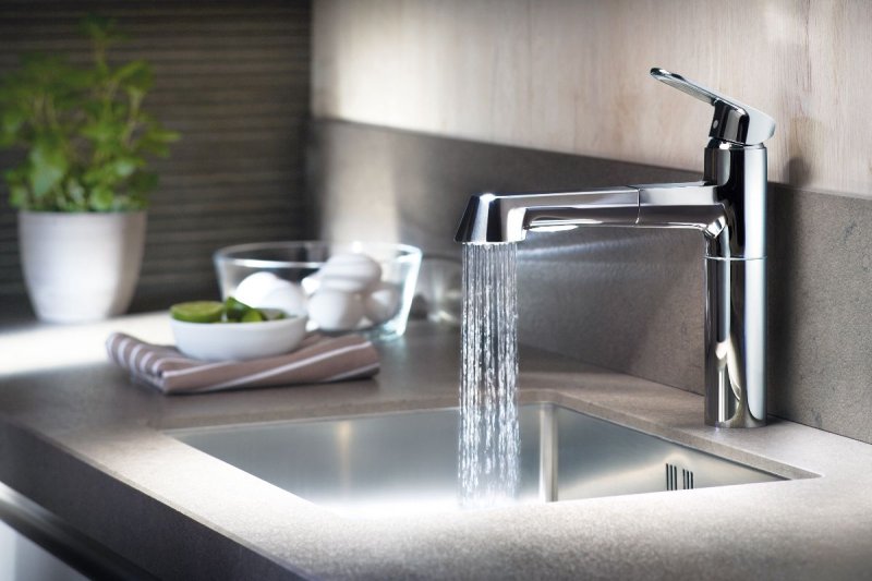 Смеситель для кухни grohe
