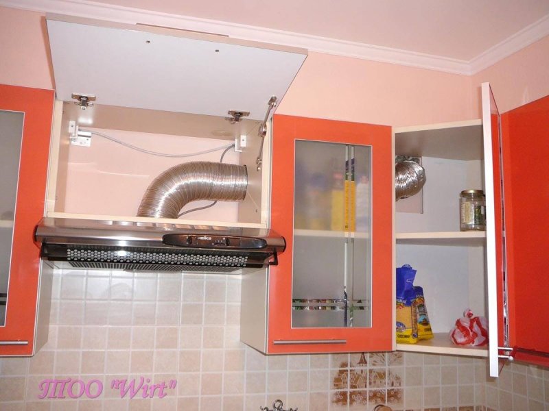 Вытяжка для кухни с воздуховодом
