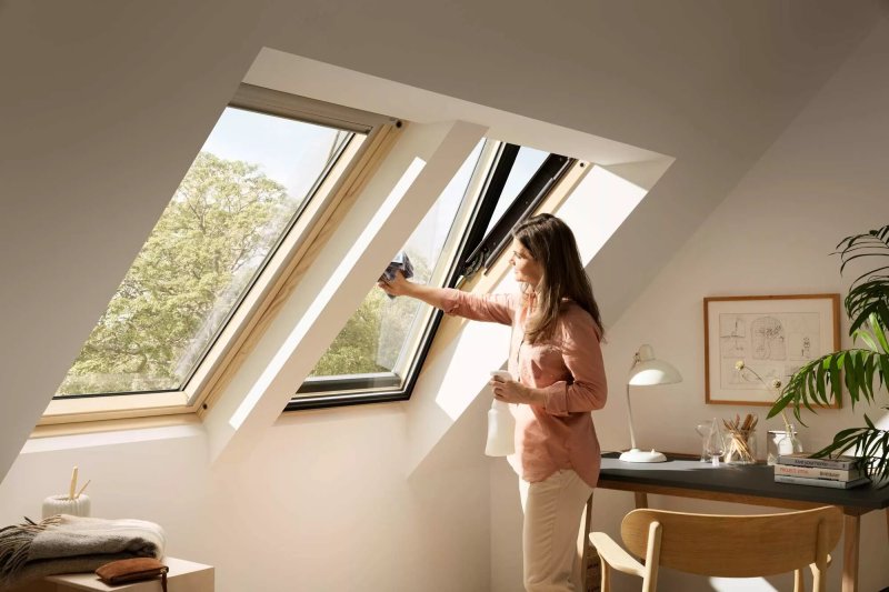 Мансардное окно velux