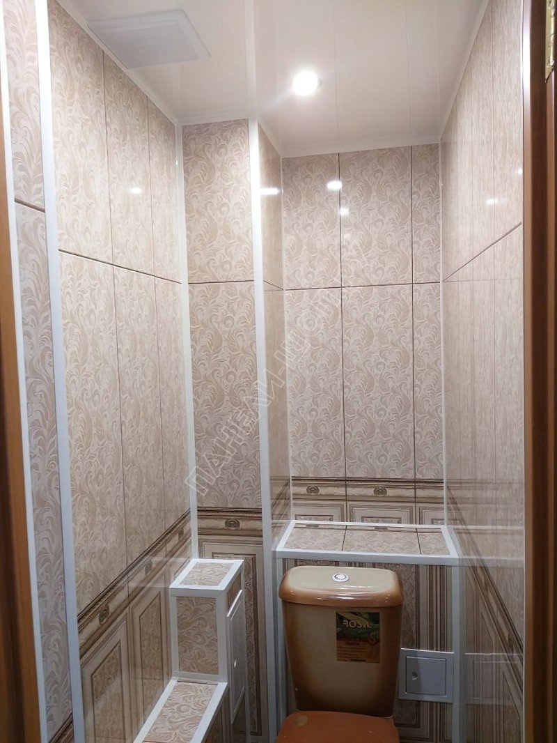 Пластиковые панели для туалета
