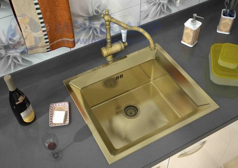 Мойка zorg szr bronze