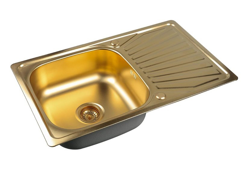 Врезная кухонная мойка zorg sanitary pvd
