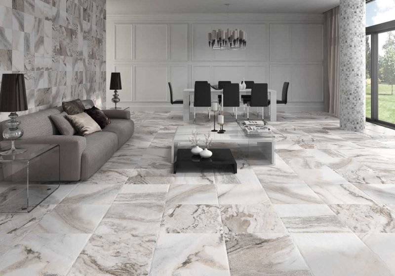 Керамогранит calacatta silver