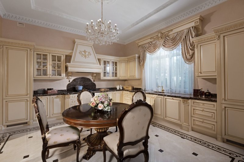 Классический интерьер кухни