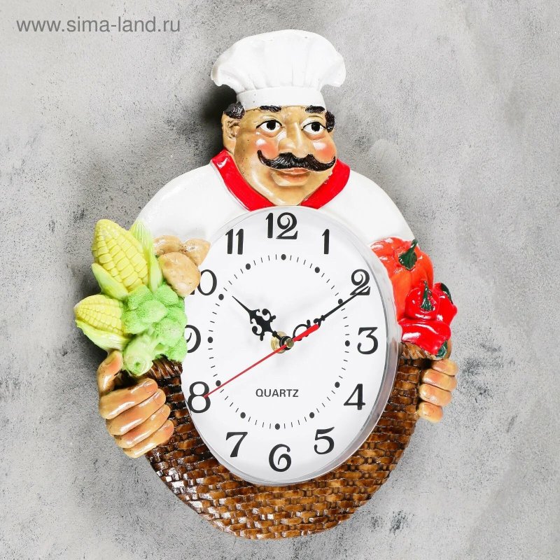 Часы кухонные настенные