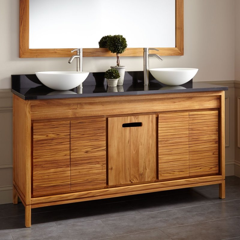 Тумба под раковину kapaus teak water